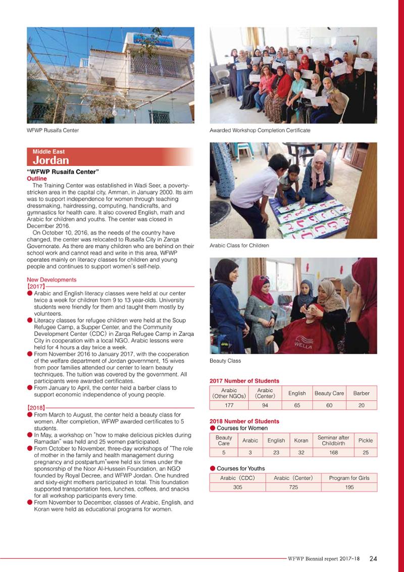 WFWPI Biennial Report(격년보고서) 2017-18 25페이지