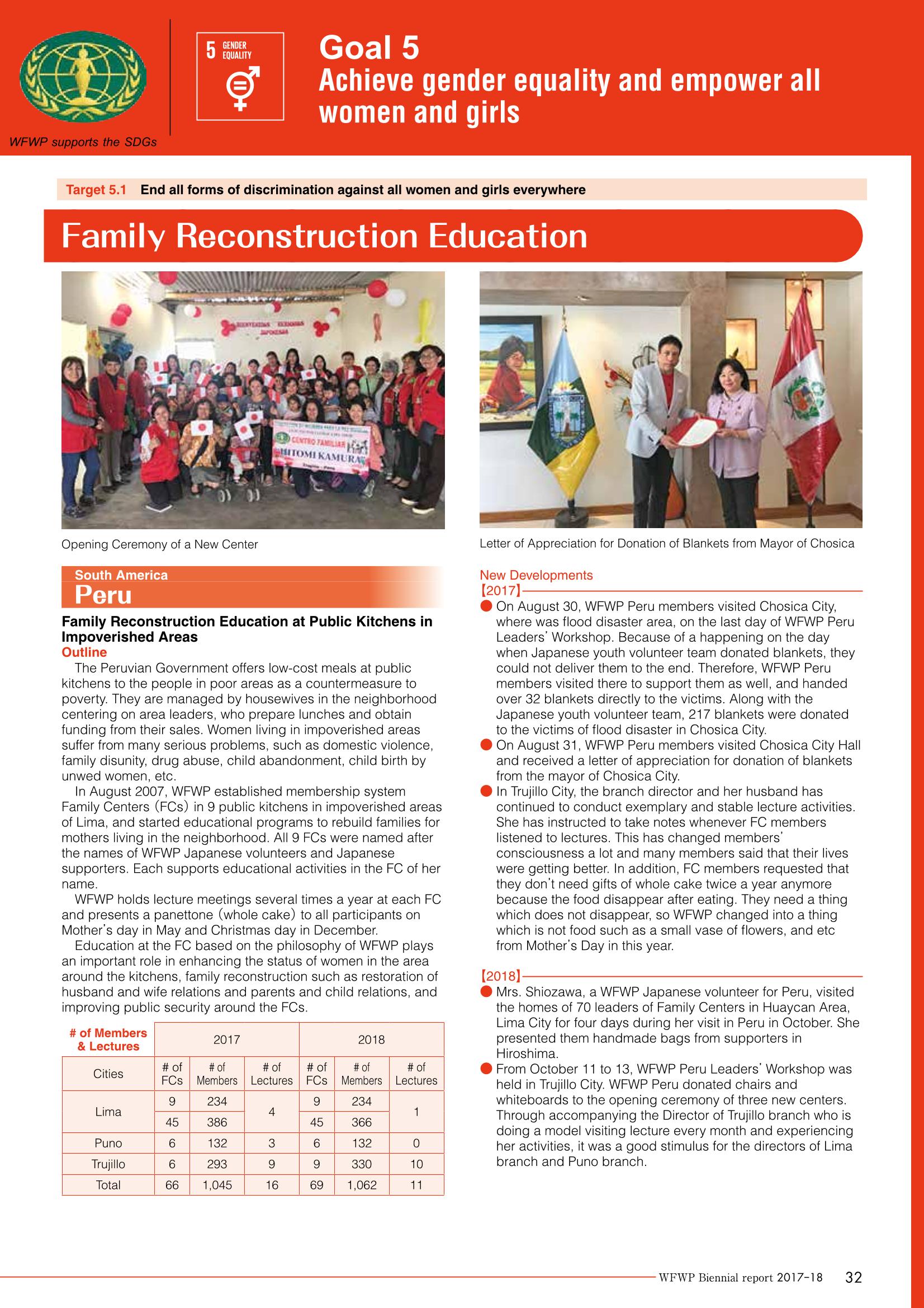 WFWPI Biennial Report(격년보고서) 2017-18 33페이지
