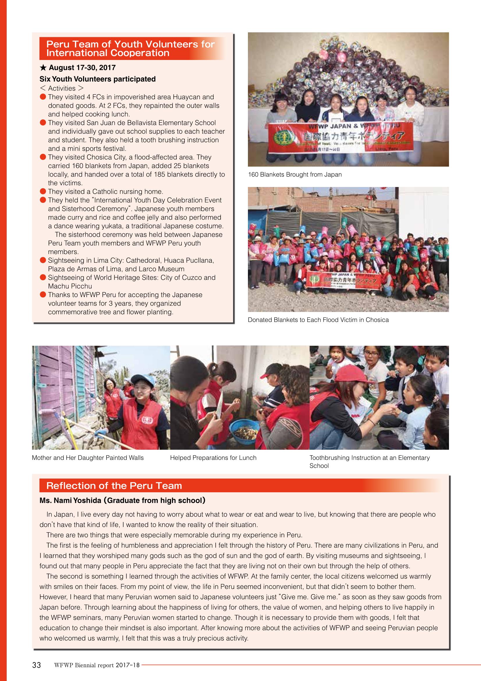 WFWPI Biennial Report(격년보고서) 2017-18 34페이지
