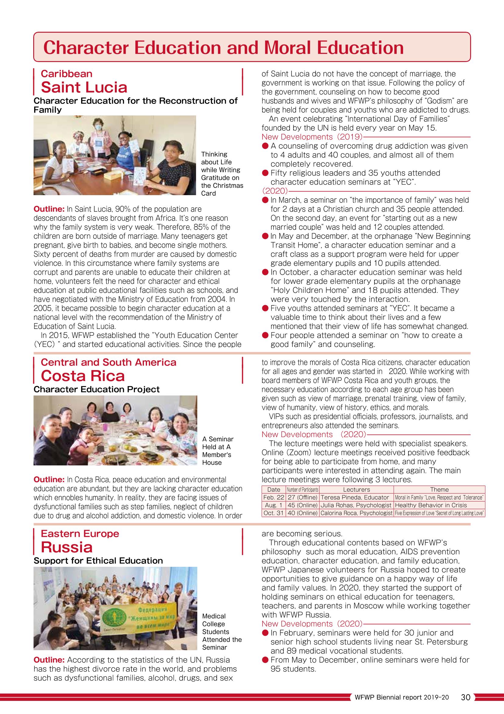 WFWPI Biennial Report(격년보고서) 2019-20 31페이지