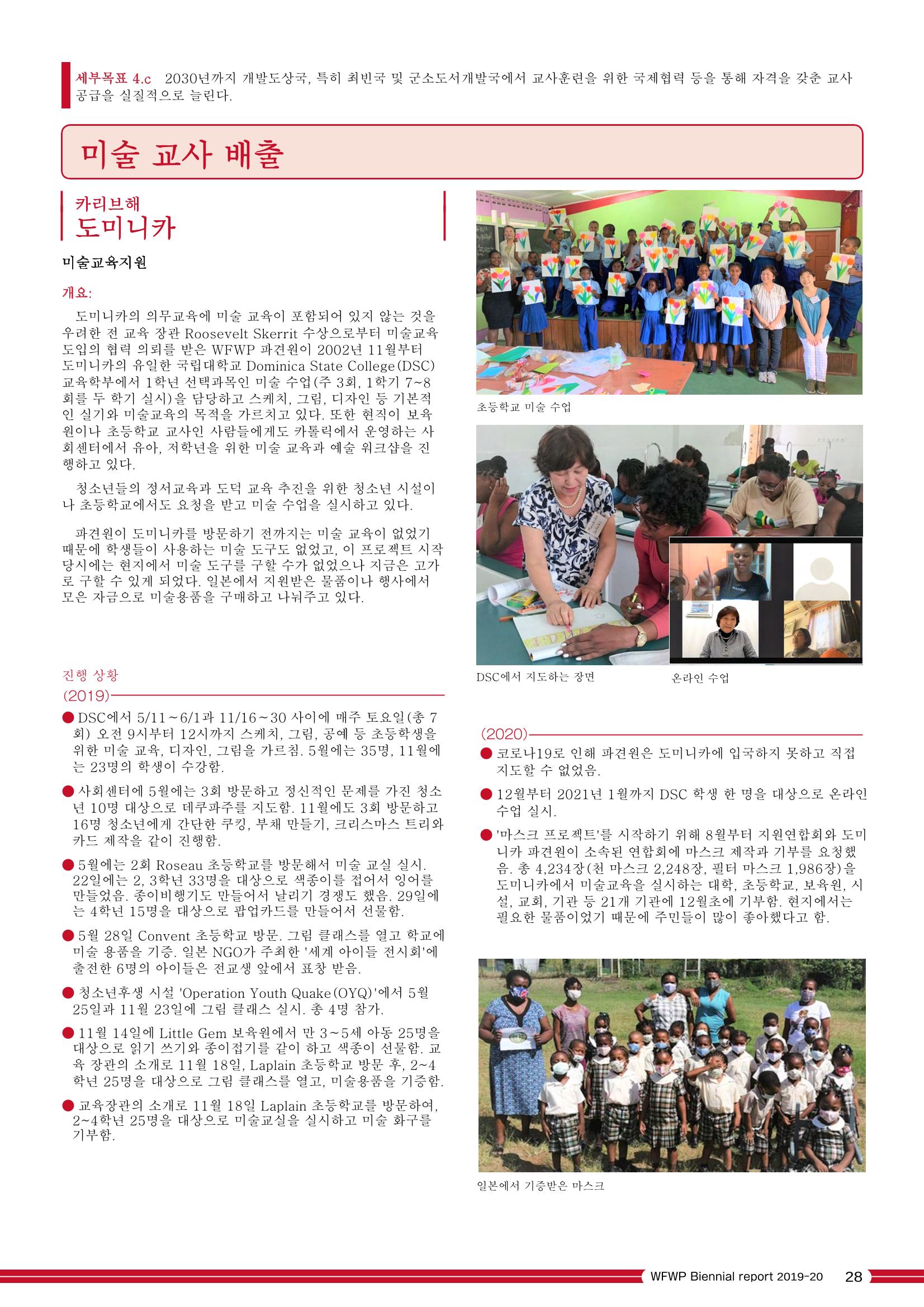 WFWPI Biennial Report(격년보고서) 2019-20 국문 29페이지