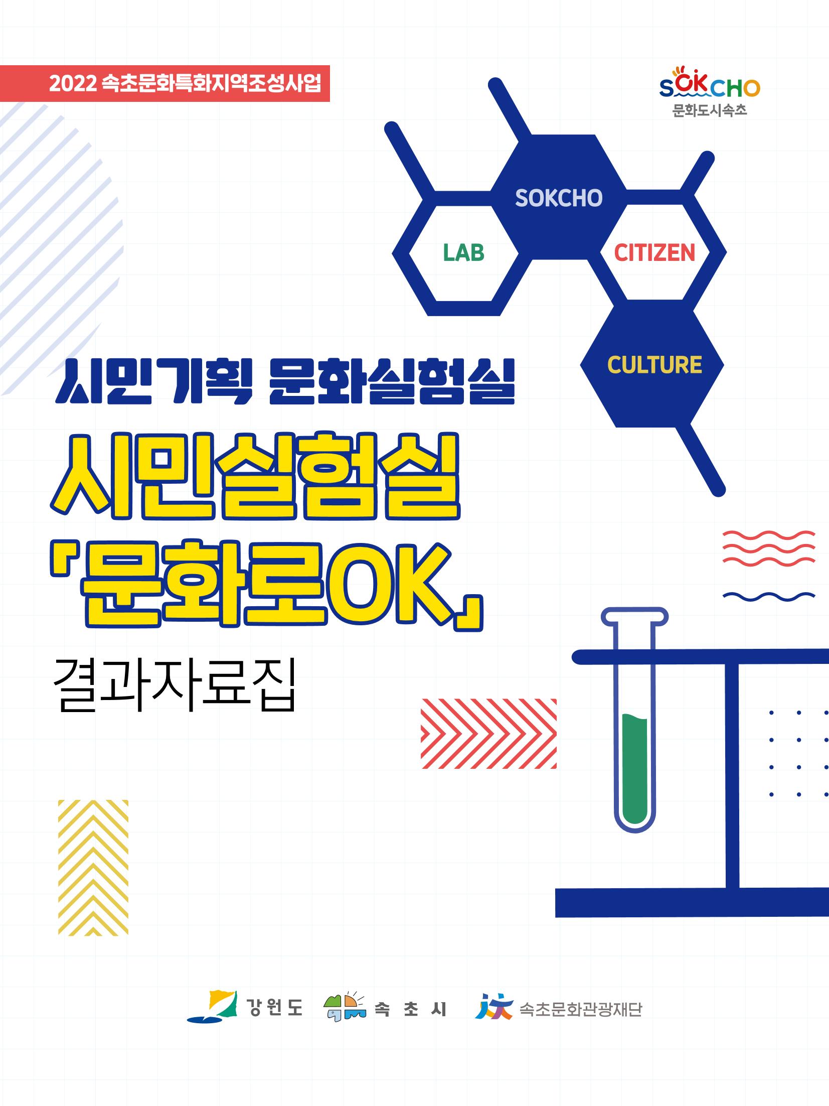 2022 시민기획 문화실험실 시민실험실 문화로OK 결과자료집 1페이지