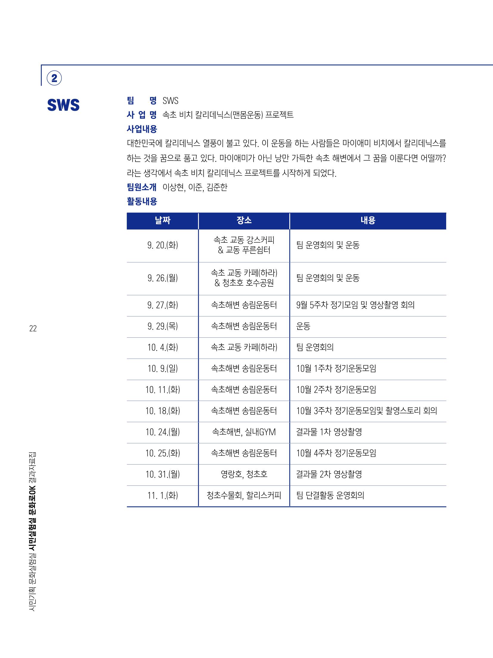 2022 시민기획 문화실험실 시민실험실 문화로OK 결과자료집 25페이지
