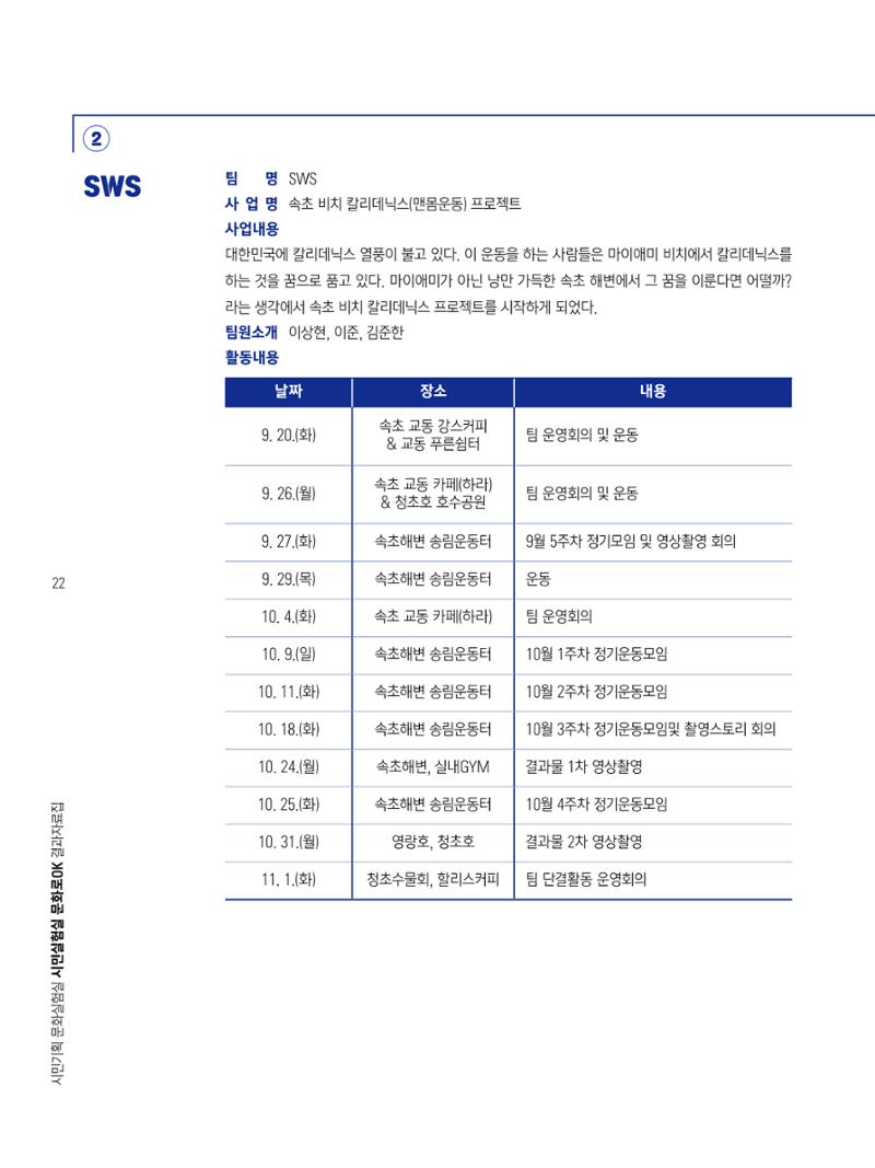 2022 시민기획 문화실험실 시민실험실 문화로OK 결과자료집 25페이지