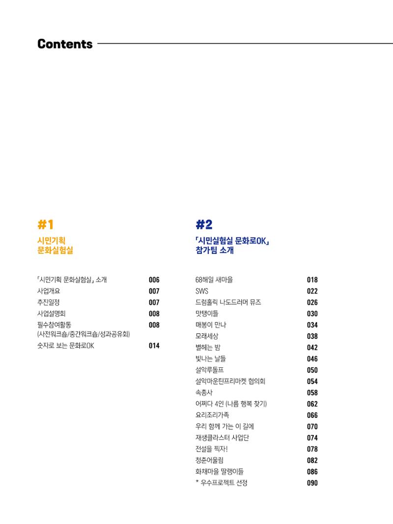 2022 시민기획 문화실험실 시민실험실 문화로OK 결과자료집 5페이지