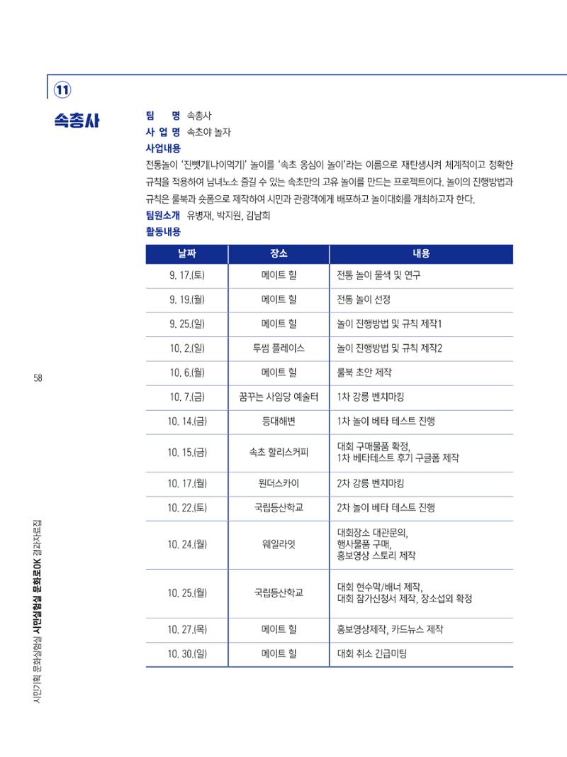 2022 시민기획 문화실험실 시민실험실 문화로OK 결과자료집 61페이지