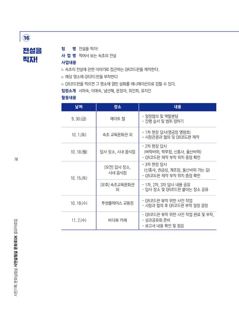 2022 시민기획 문화실험실 시민실험실 문화로OK 결과자료집 81페이지