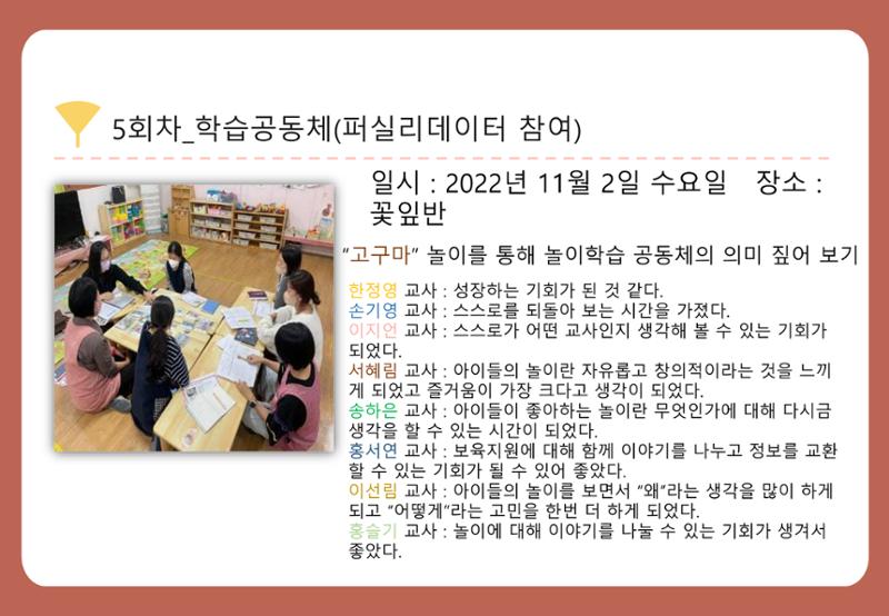 2022년 하반기 부산형 놀이학습공동체 운영사례 261페이지