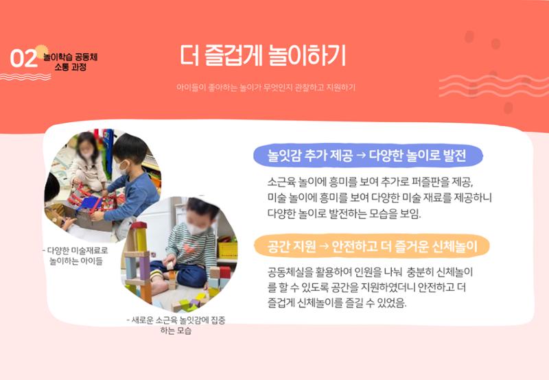 2022년 하반기 부산형 놀이학습공동체 운영사례 280페이지