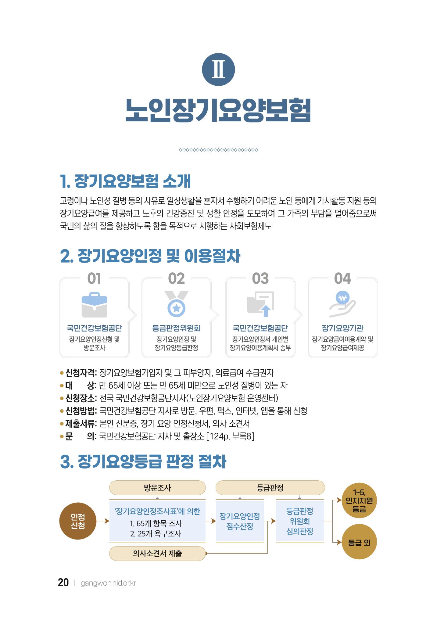 2022 강원도 치매환자 및 노인을 위한 자원 현황 안내서 20페이지