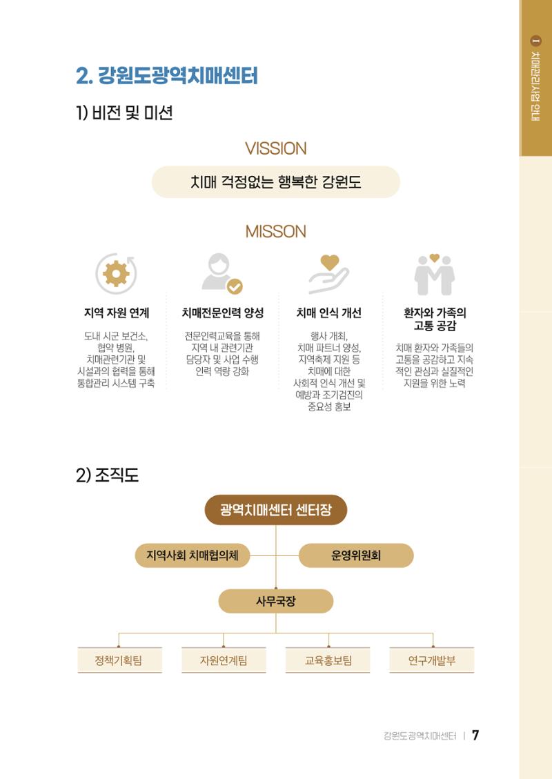 2022 강원도 치매환자 및 노인을 위한 자원 현황 안내서 7페이지
