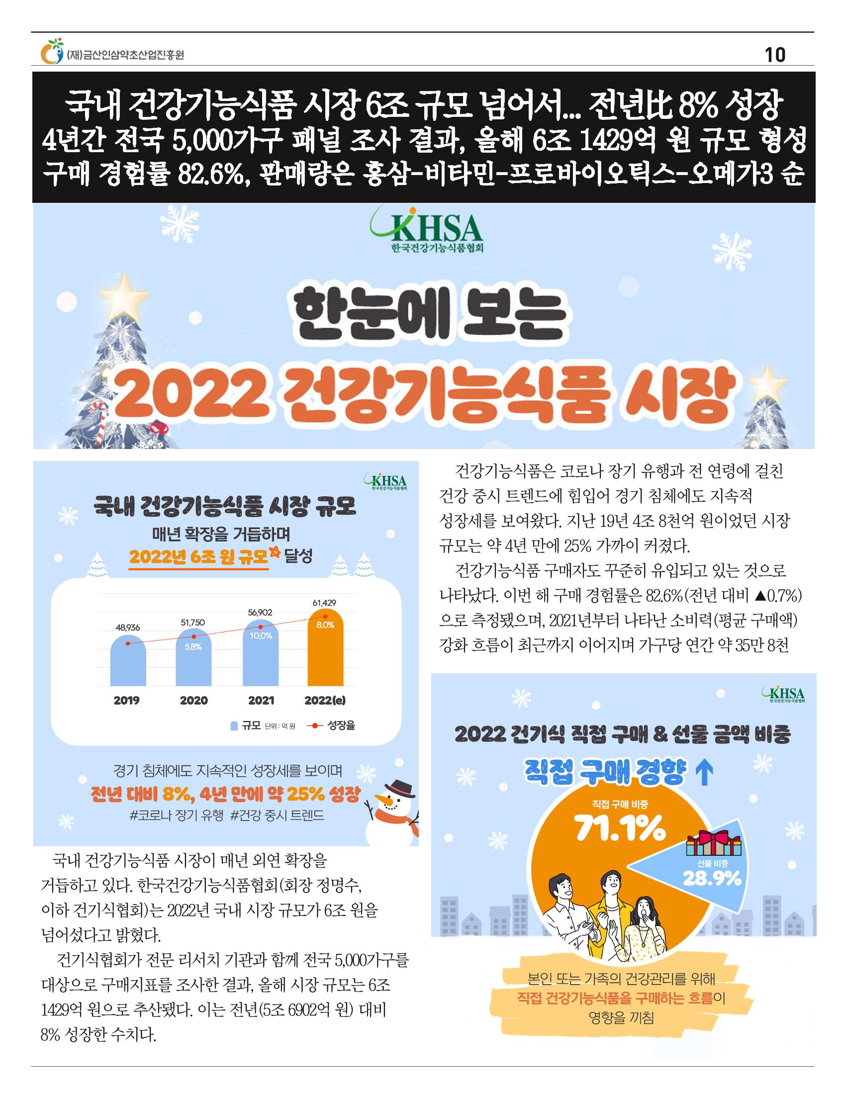 “금산이 뿌리입니다" 12월호 10페이지