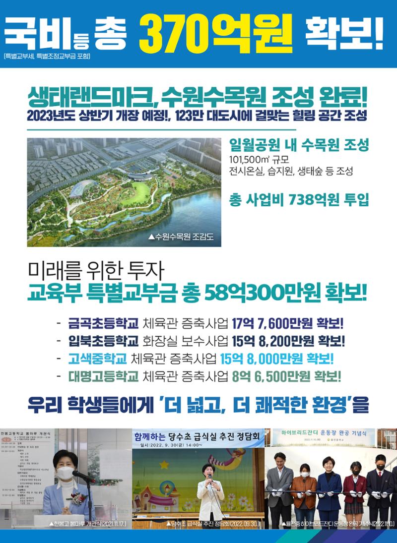 2022 백혜련의원 의정보고서 7페이지