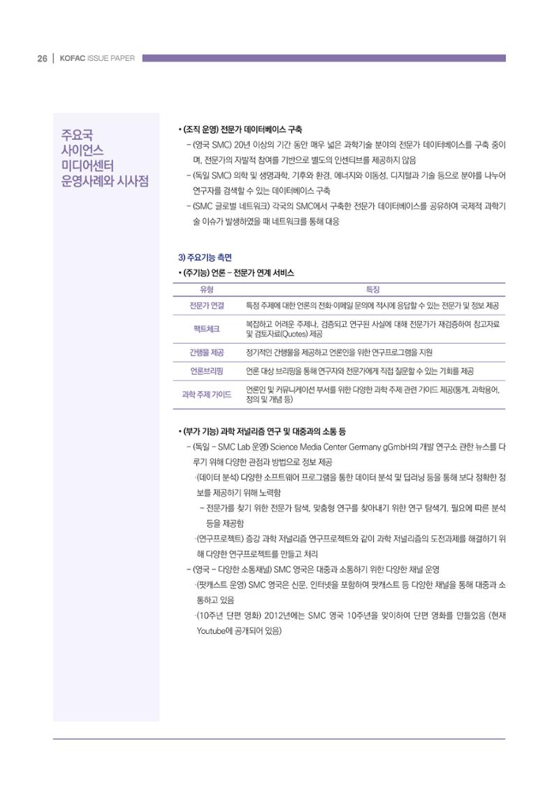 과학기술 허위정보의 사회적 리스크와 그 대안으로서 사이언스미디어센터 설립 논의 26페이지