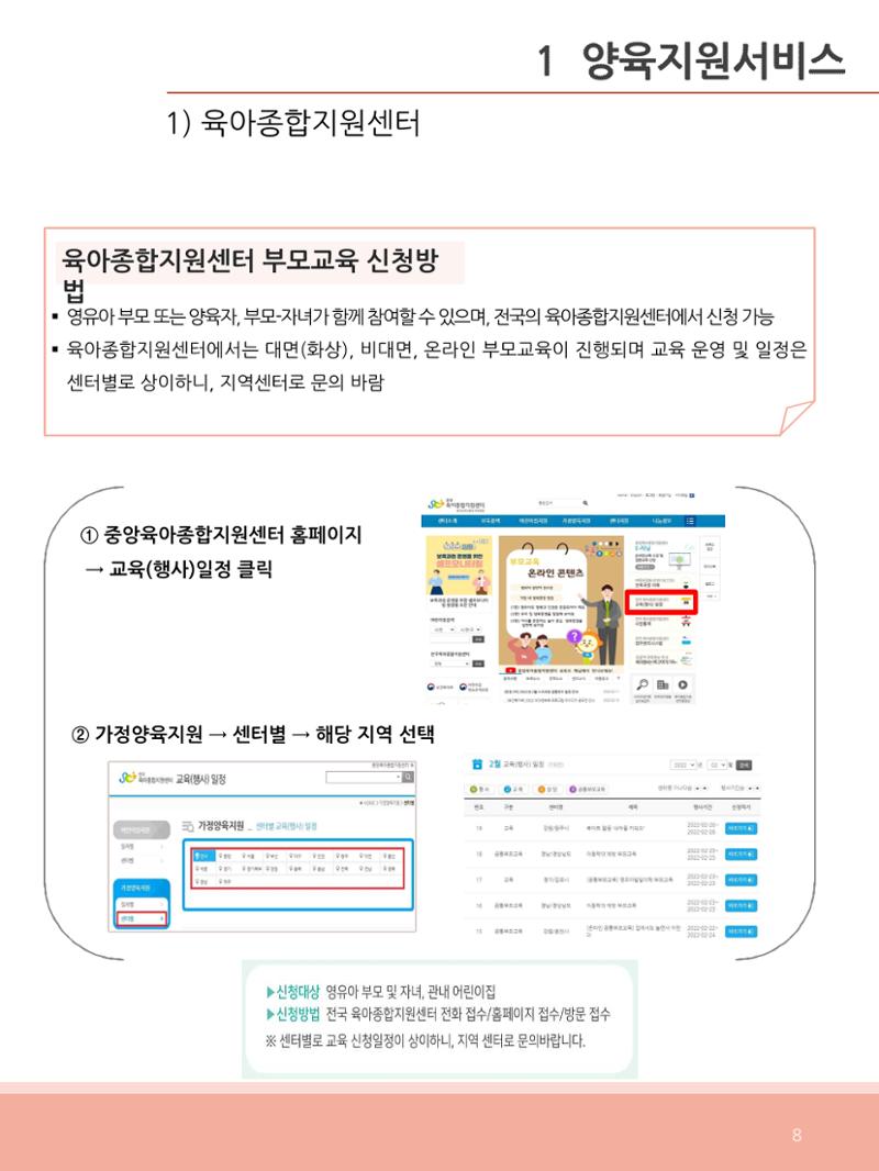 [충남센터]포괄적 양육정보안내 8페이지