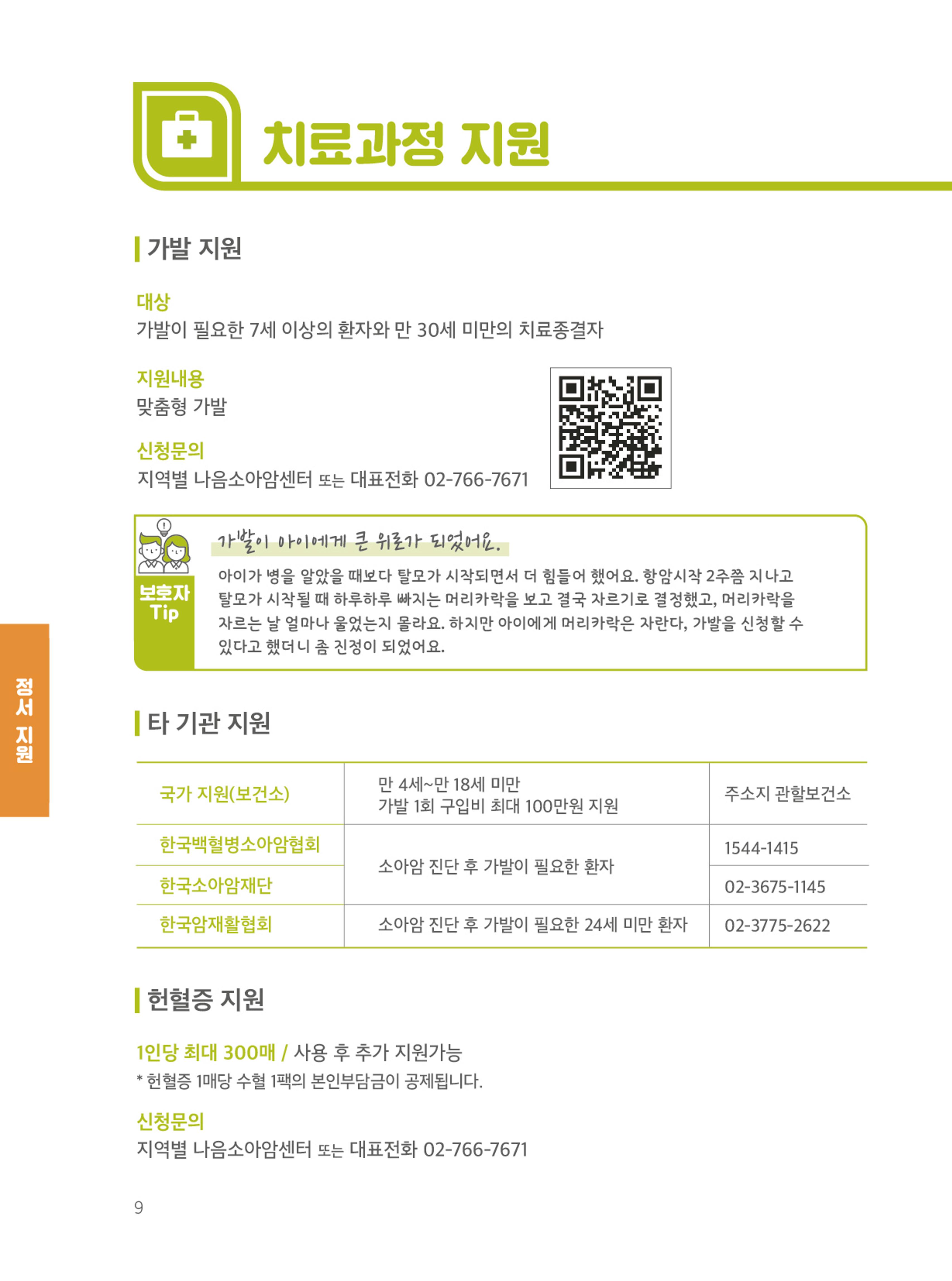 [CAKE] 한국백혈병어린이재단 지원정보 브로셔 12페이지