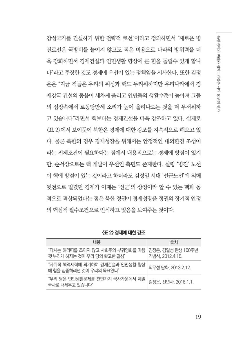 한백통일경제연구 제2호, '북한경제의 오늘과 남북경협의 미래 21페이지