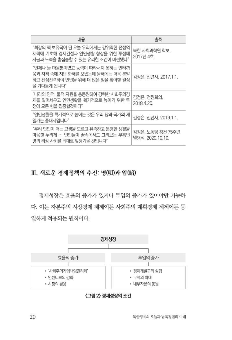 한백통일경제연구 제2호, '북한경제의 오늘과 남북경협의 미래 22페이지