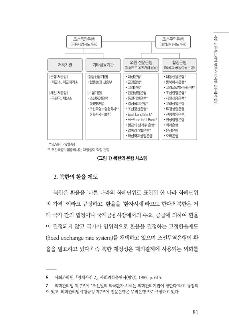 한백통일경제연구 창간호 '기로에 선 북한경제, 남북경협은 어디로?' 81페이지