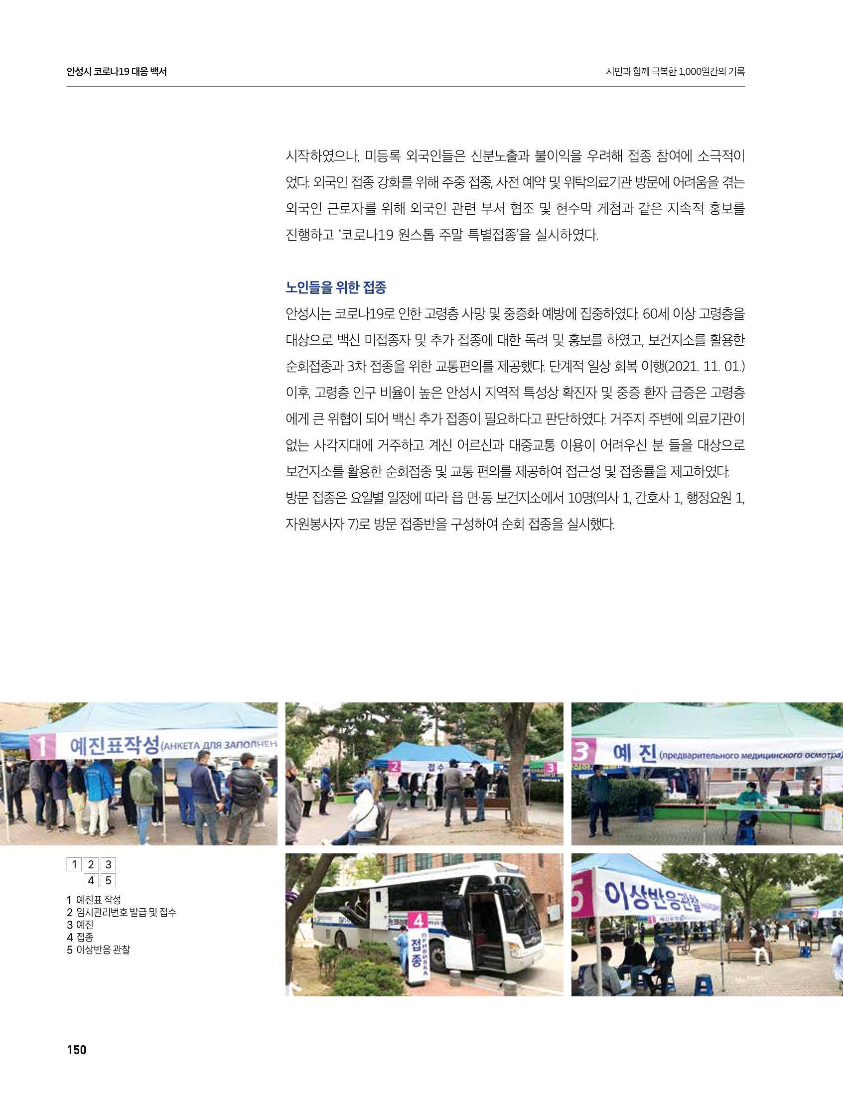 안성시 코로나19 대응백서 150페이지