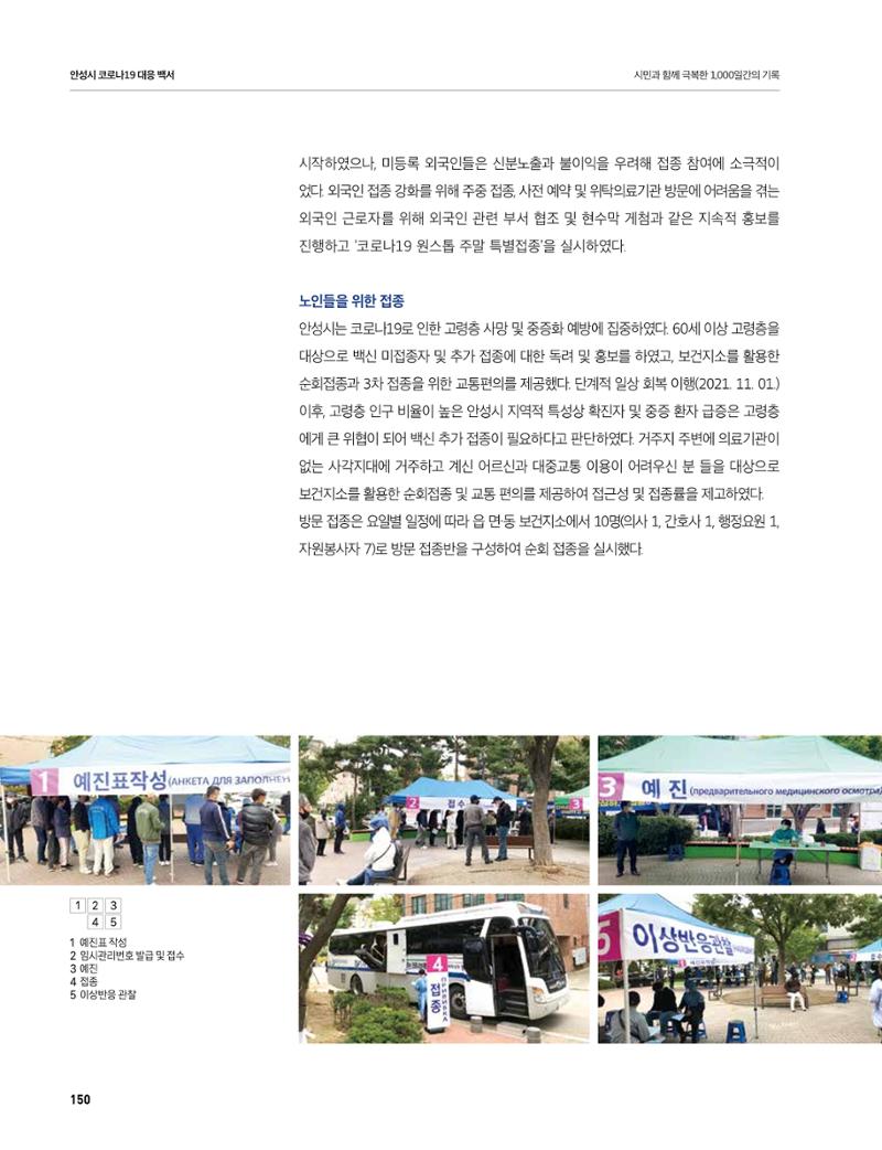 안성시 코로나19 대응백서 150페이지