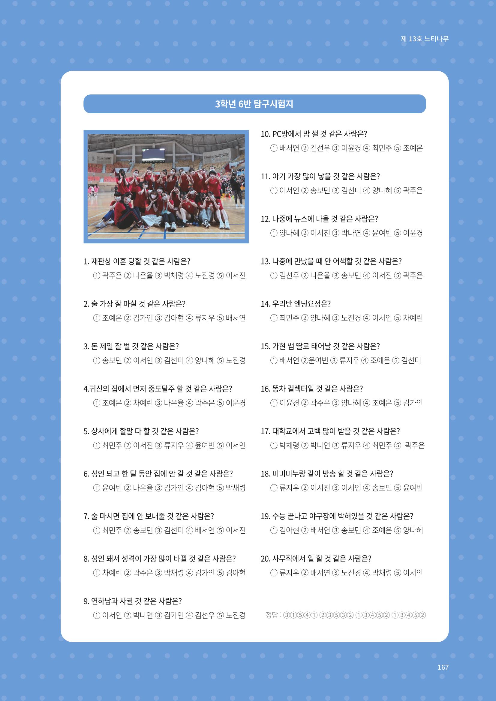 느티나무 13호 167페이지