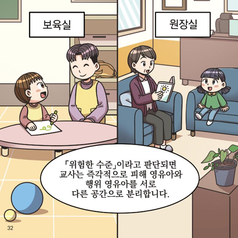 웹툰으로 보는 영유아 성 행동문제 -사례별 대응방법- 32페이지