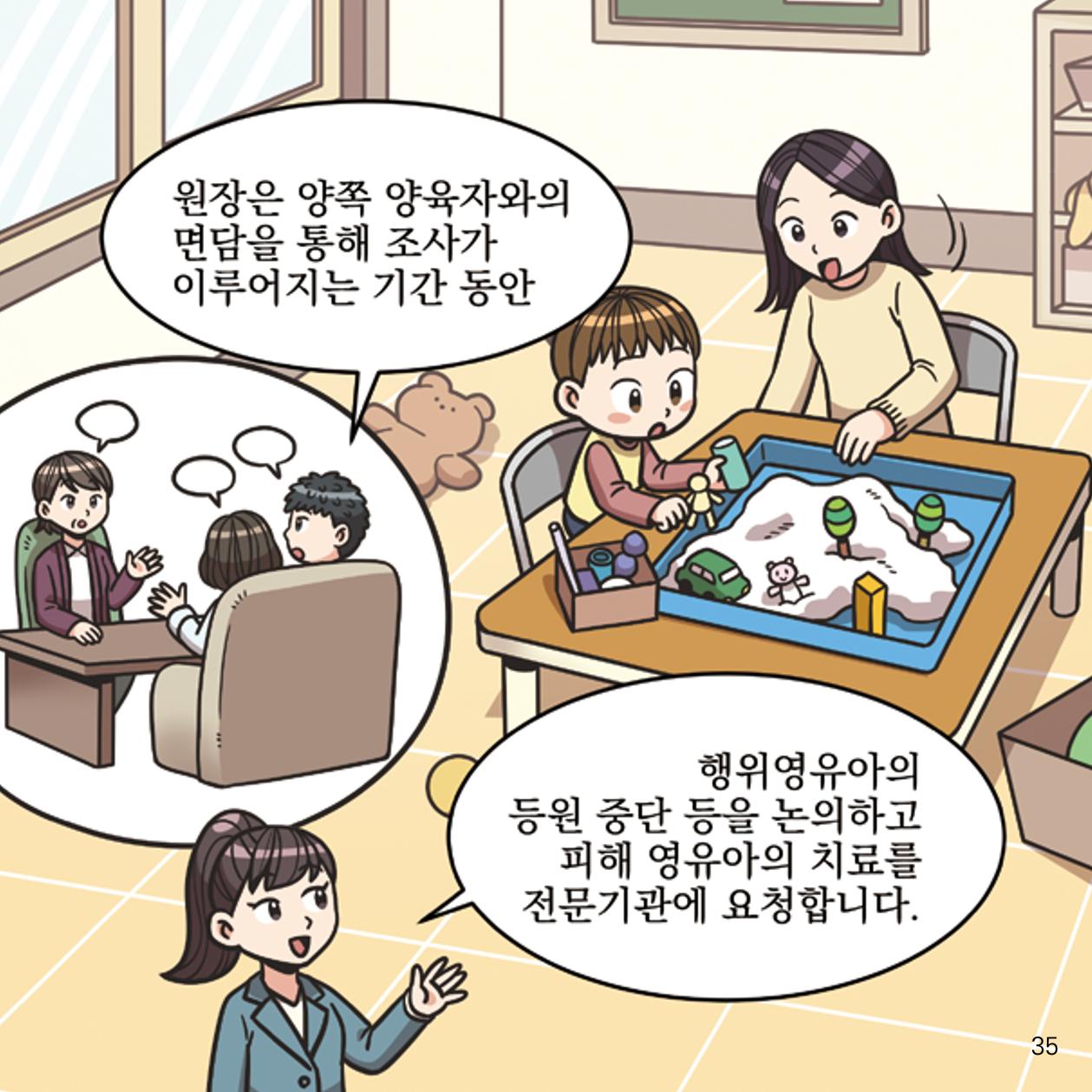 웹툰으로 보는 영유아 성 행동문제 -사례별 대응방법- 35페이지