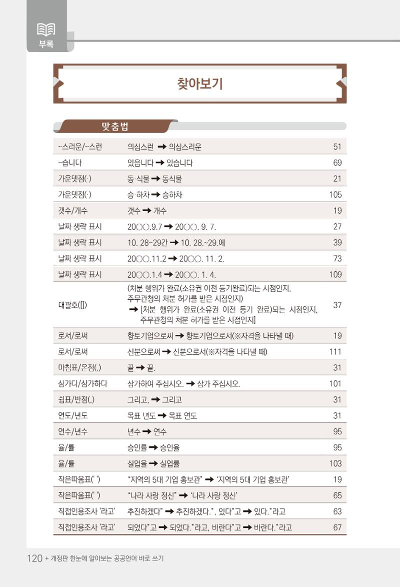 2022(개정판) 한눈에 알아보는 공공언어 바로 쓰기 122페이지