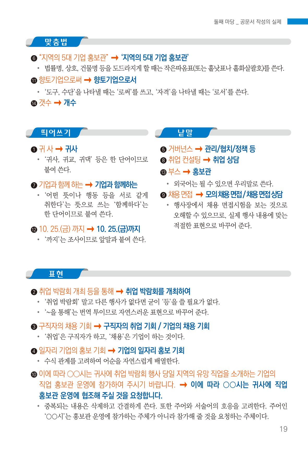 2022(개정판) 한눈에 알아보는 공공언어 바로 쓰기 21페이지