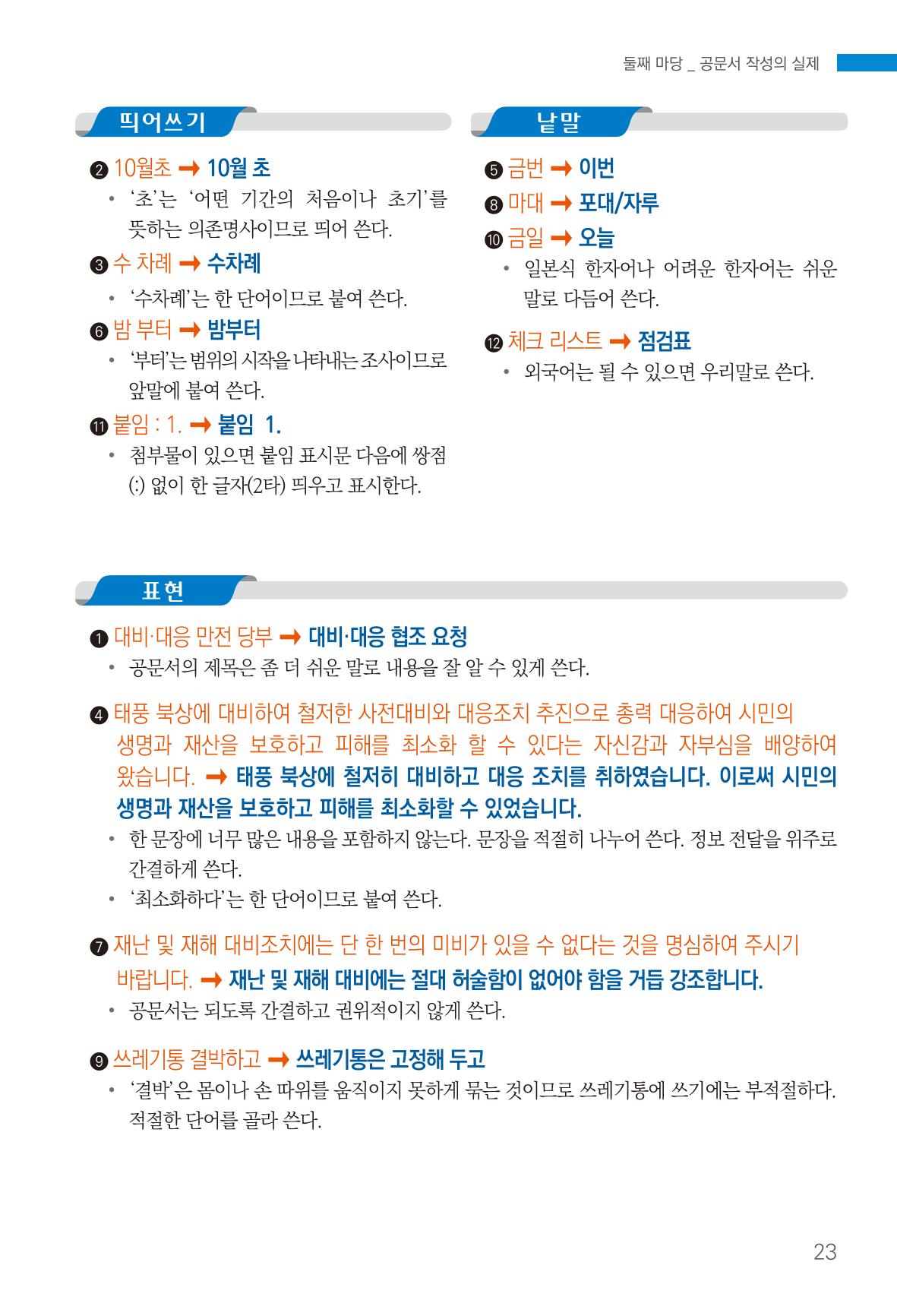 2022(개정판) 한눈에 알아보는 공공언어 바로 쓰기 25페이지