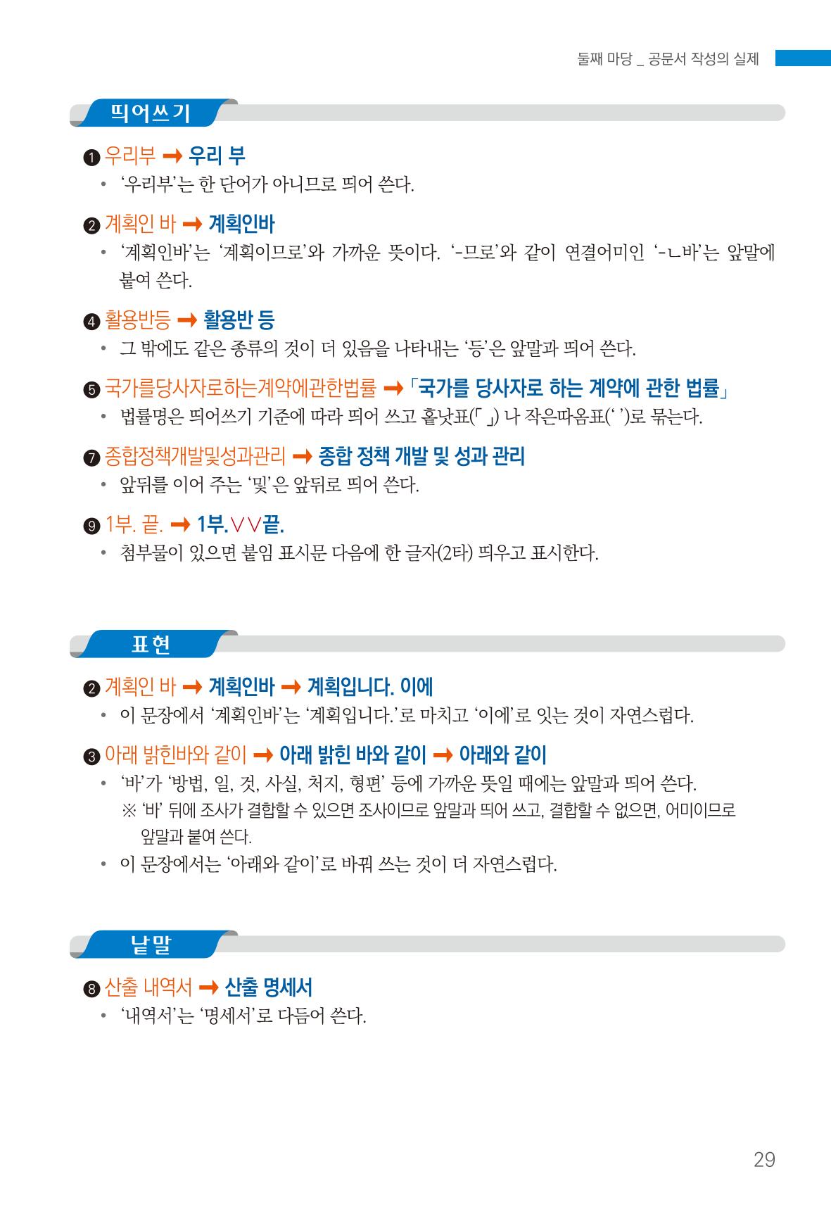 2022(개정판) 한눈에 알아보는 공공언어 바로 쓰기 31페이지