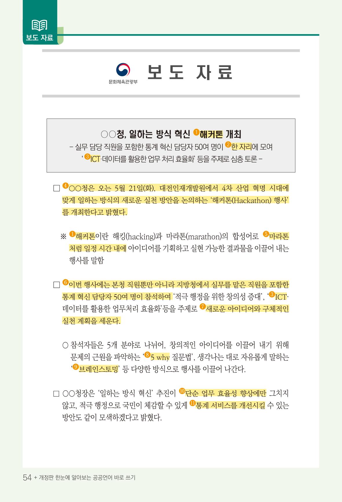 2022(개정판) 한눈에 알아보는 공공언어 바로 쓰기 56페이지