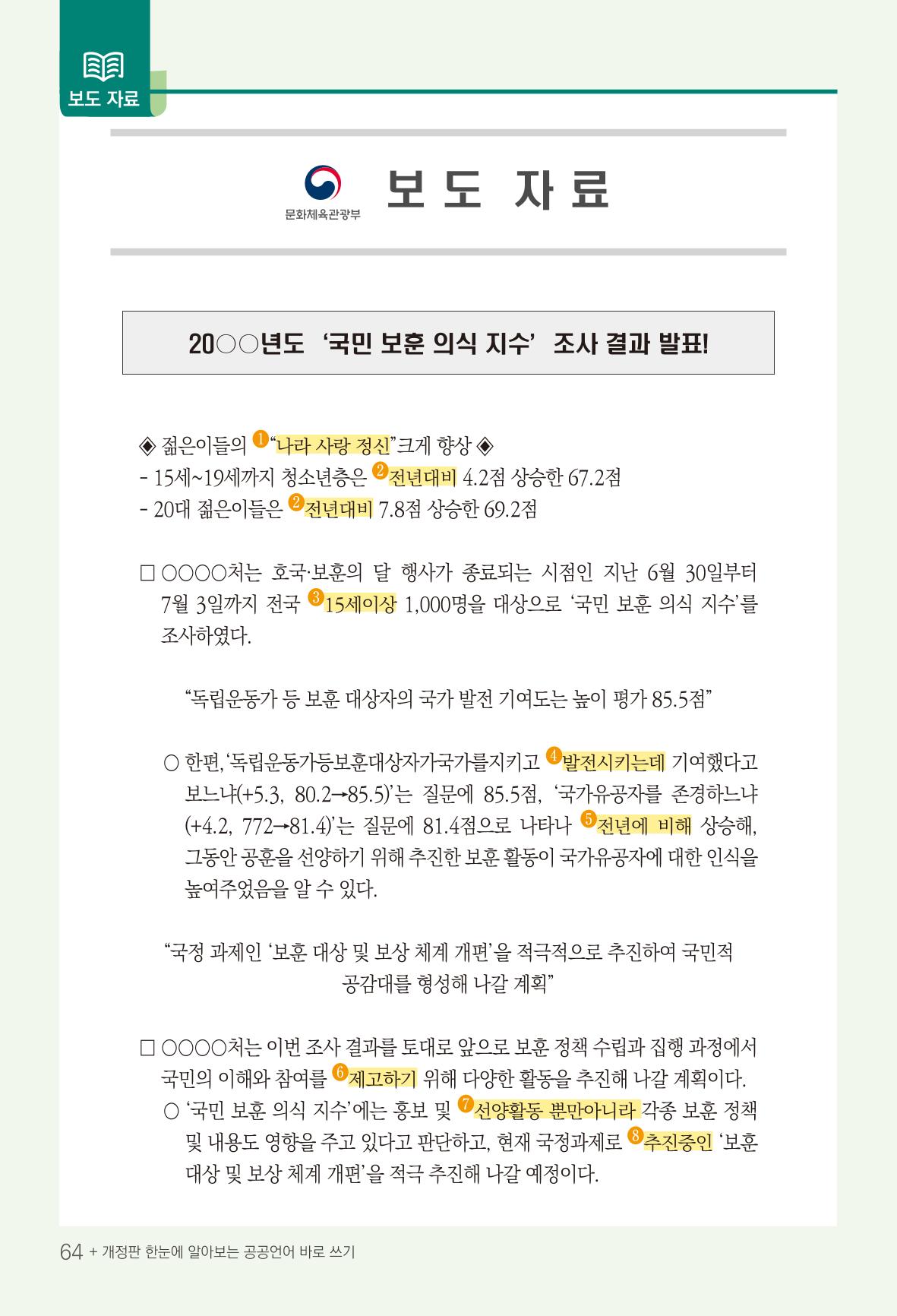 2022(개정판) 한눈에 알아보는 공공언어 바로 쓰기 66페이지
