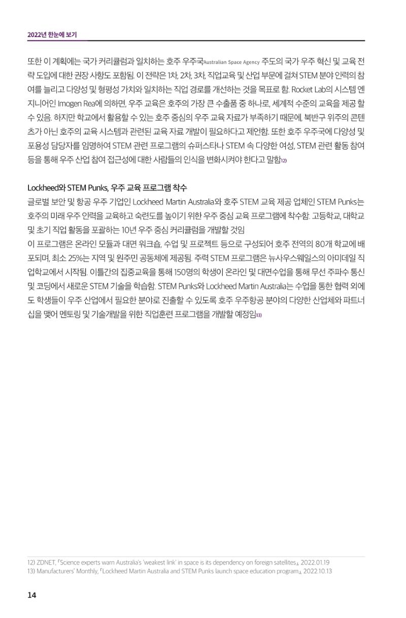한눈에 보는 2022 KOFAC SNS-View 14페이지
