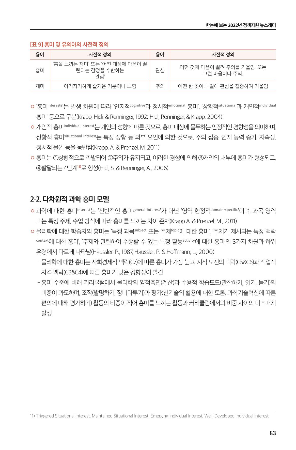 한눈에 보는 2022 KOFAC SNS-View 83페이지