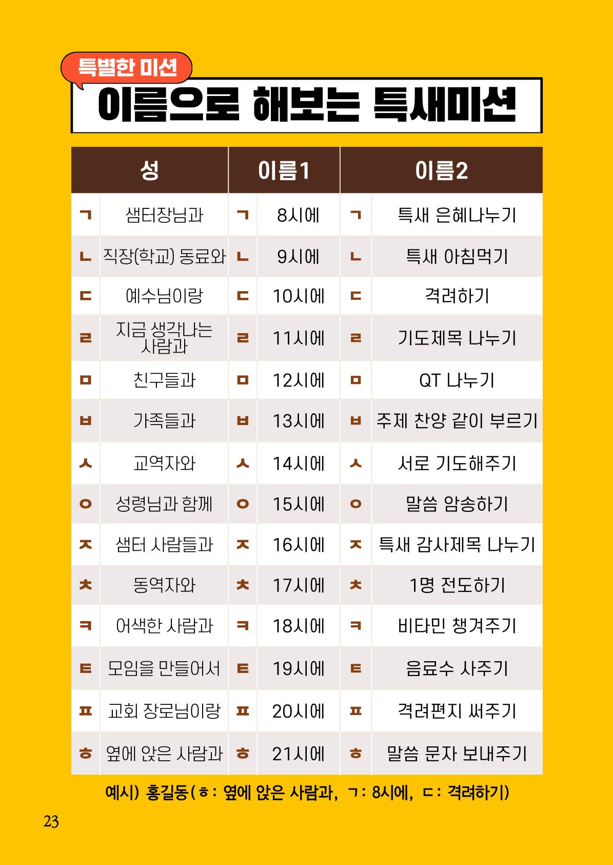 2023 특별새벽부흥회 가이드북 26페이지