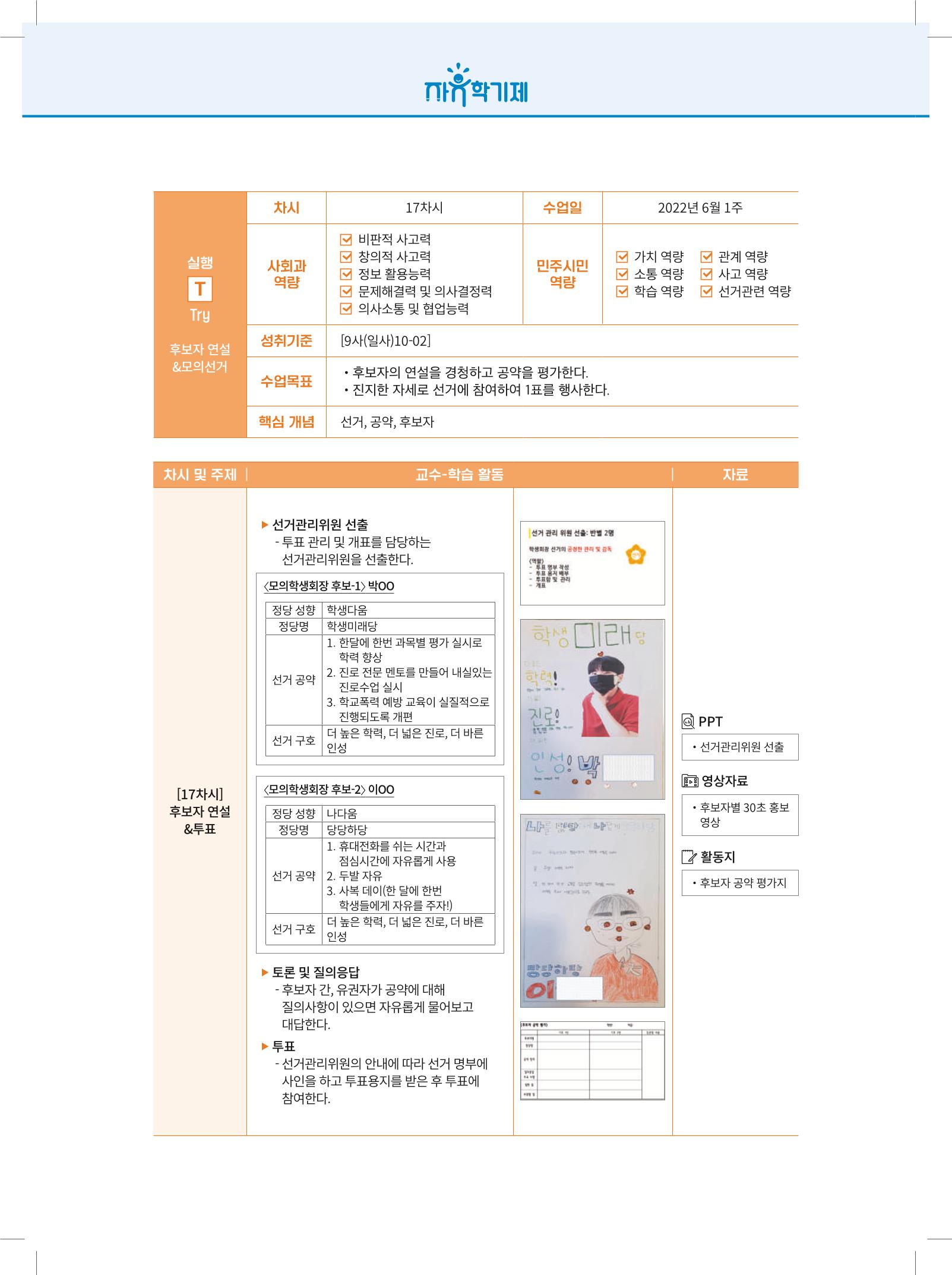 2022년 자유학기제 실천사례 연구대회 수업사례집 136페이지