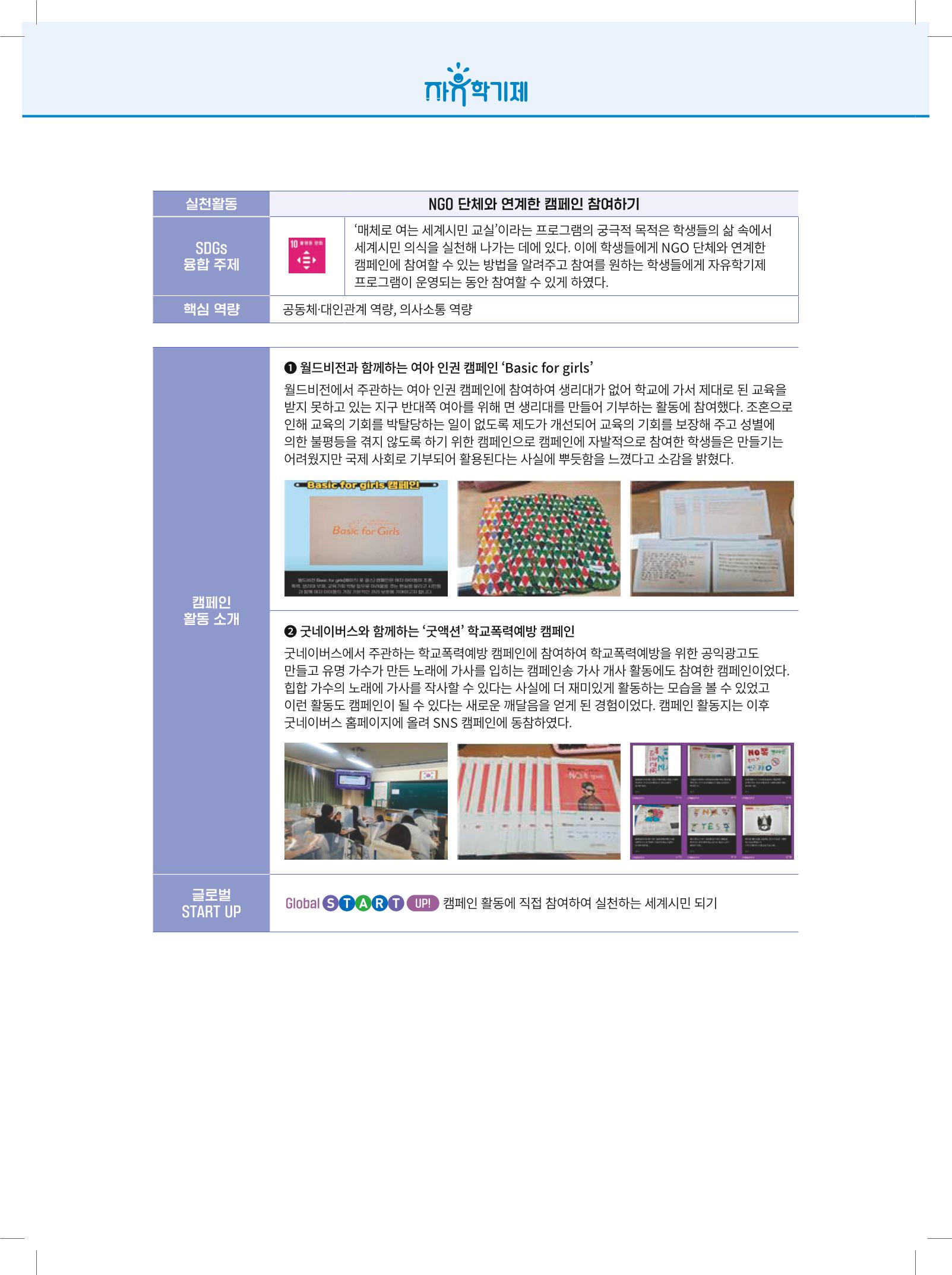 2022년 자유학기제 실천사례 연구대회 수업사례집 240페이지
