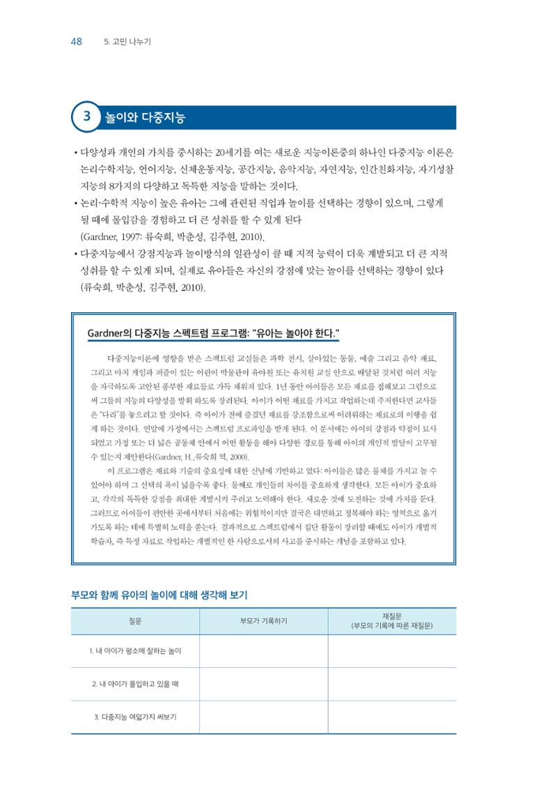 교사를 위한 놀이지원 연수자료 49페이지