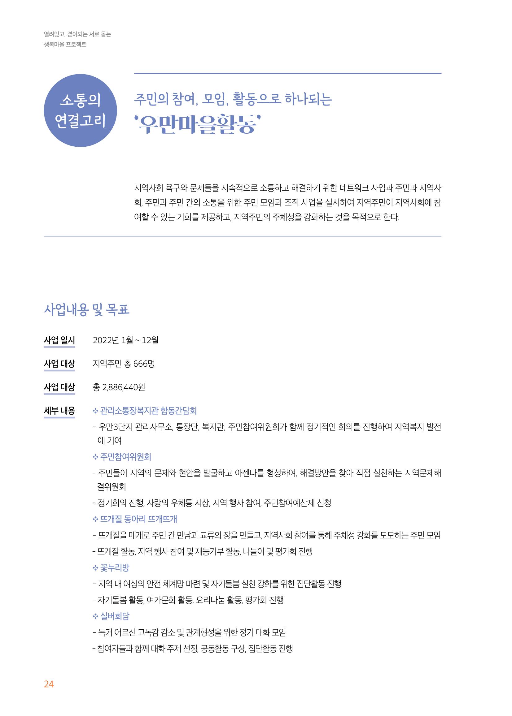 우만복지관_특수시책보고서_20230223 24페이지