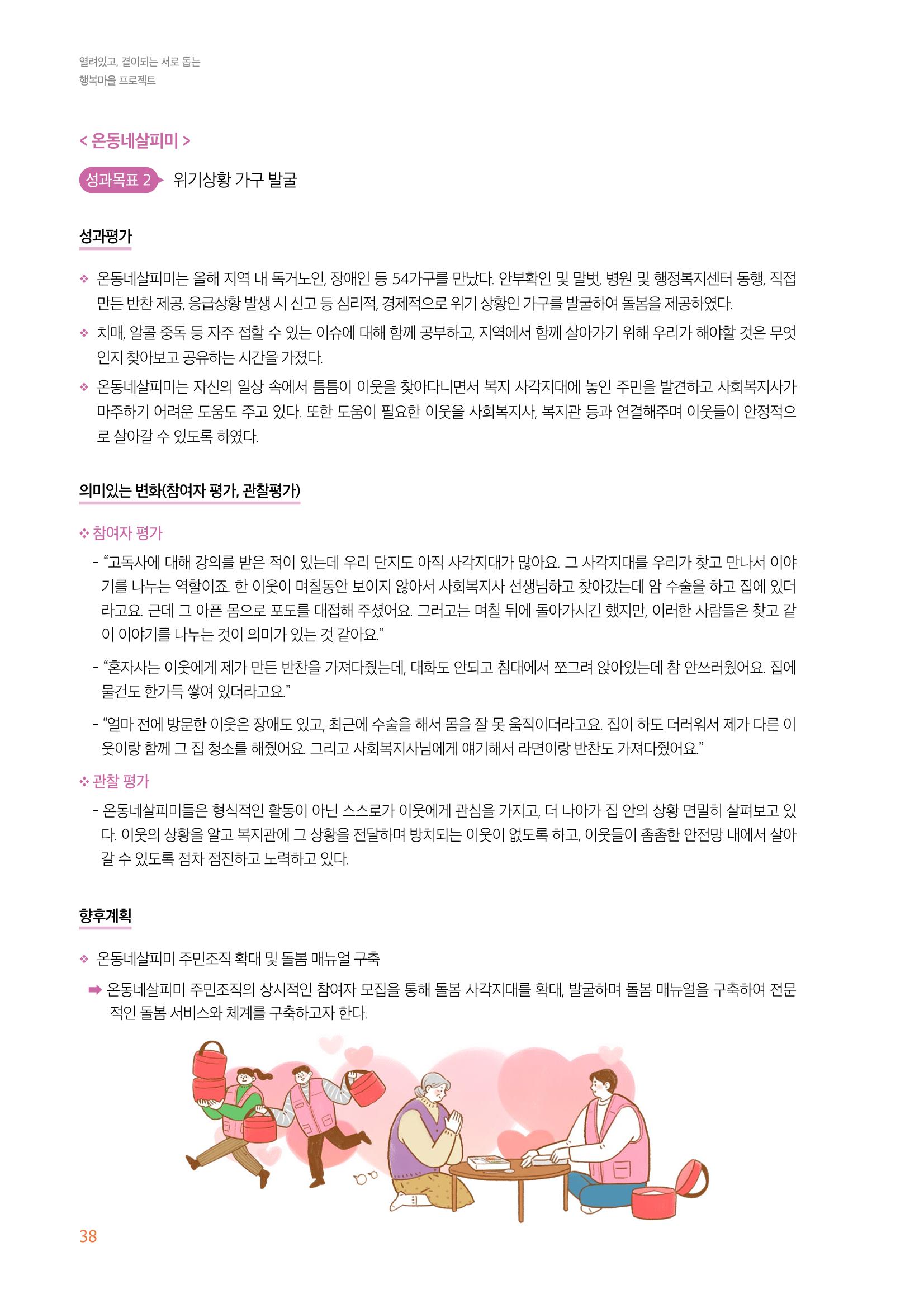 우만복지관_특수시책보고서_20230223 38페이지