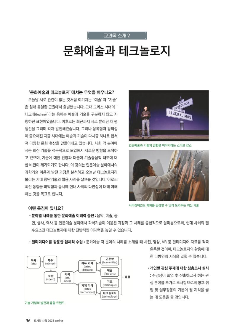 도시와 사람, 2023년 봄 36페이지