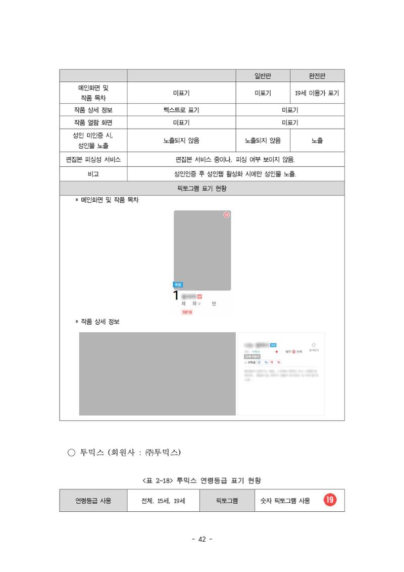 지속 가능한 웹툰자율규제위원회 운영을 위한 개선 방안 연구 42페이지