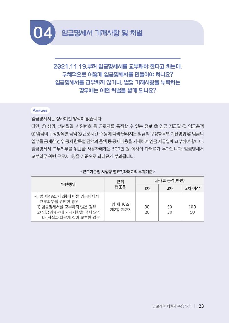 자원봉사센터의 인사노무 이야기[2023년 1월 개정법 반영] 23페이지