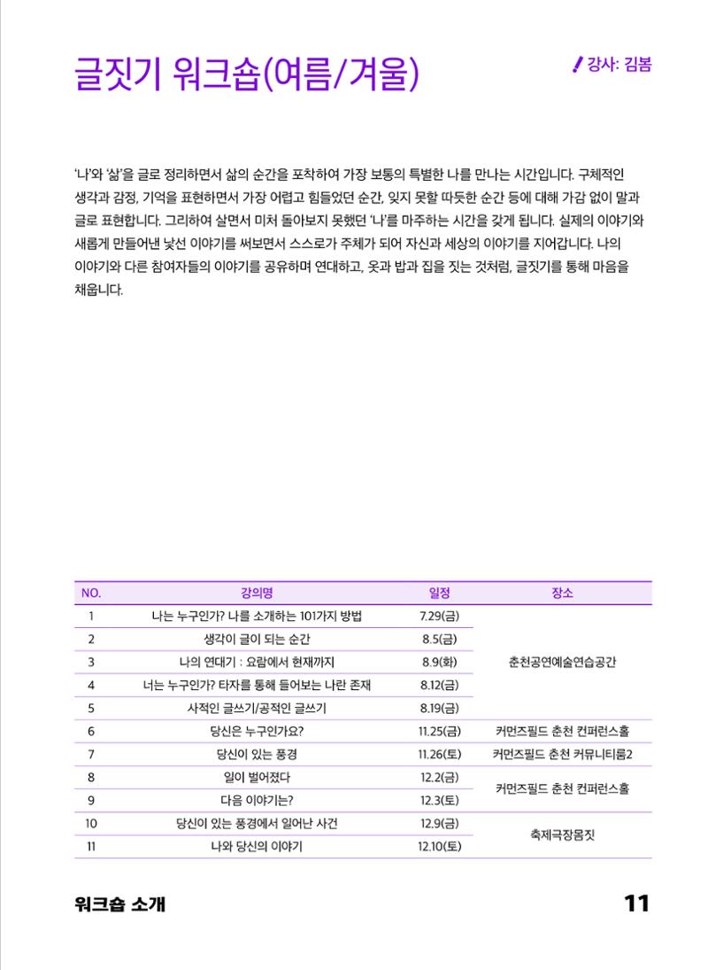 2022 장애인창작공연예술워크숍 Hello 프로젝트 시즌2 - 나는야 연기왕 기록집 13페이지
