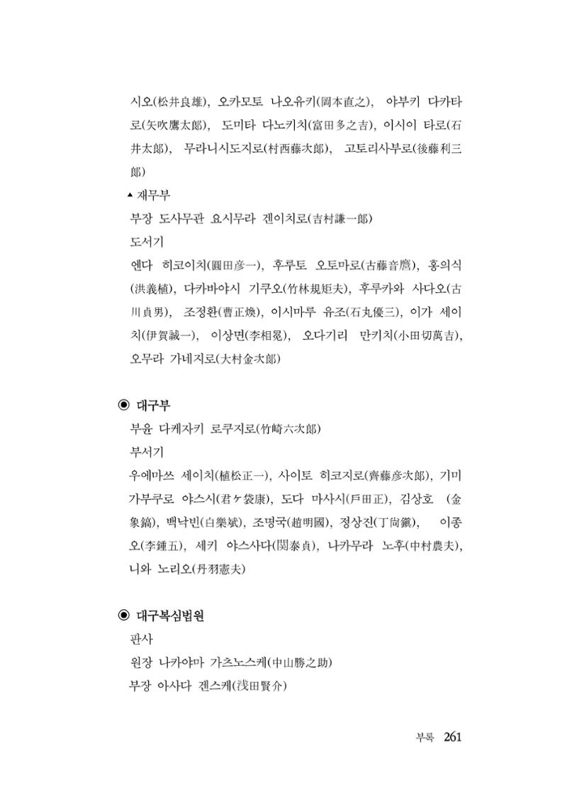 대구민단사(1915) 261페이지