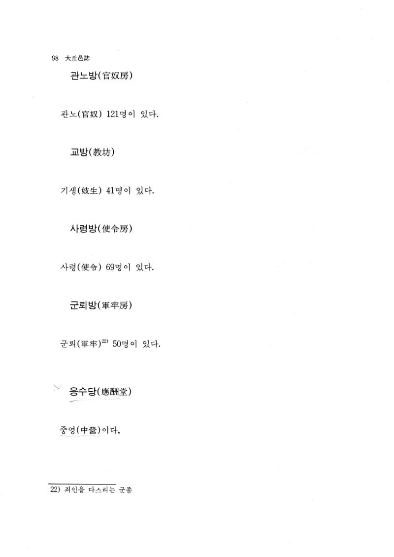 국역 대구부(大邱府) 읍지(1768) 110페이지
