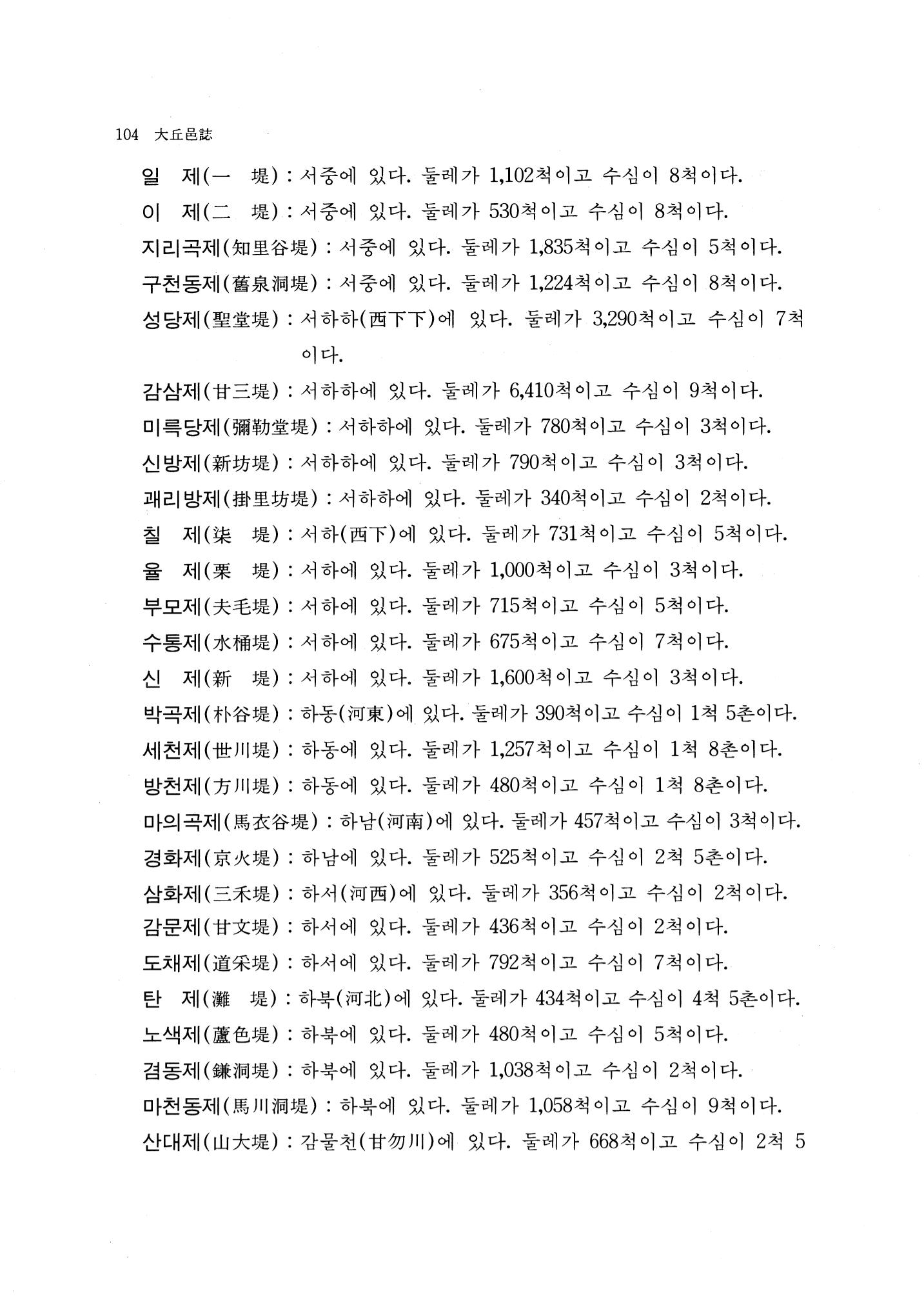 국역 대구부(大邱府) 읍지(1768) 116페이지
