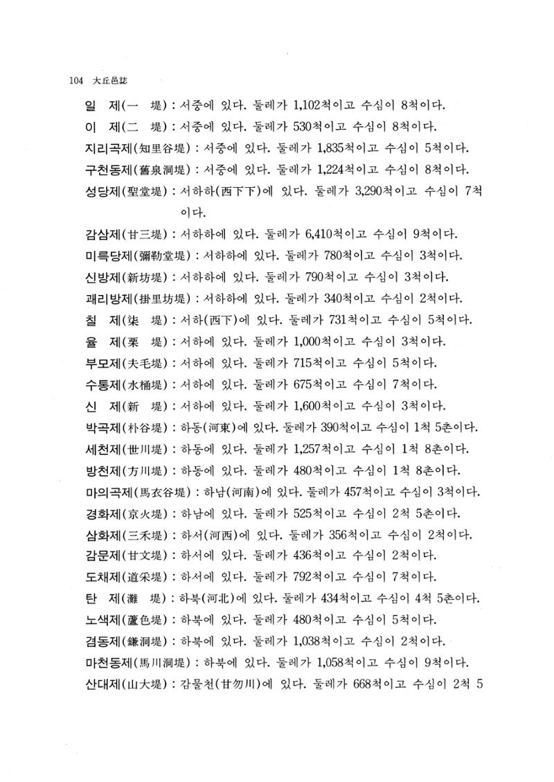 국역 대구부(大邱府) 읍지(1768) 116페이지